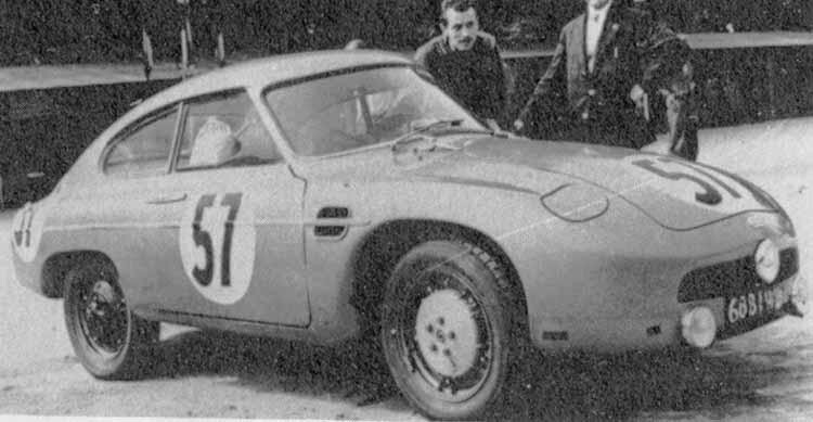 1-43 DB Panhard HBR5 Coach Le Mans '57 #57 Resin Metal Kit