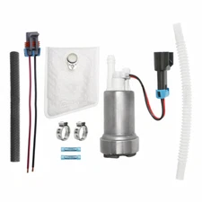 GENUINE WALBRO/TI F90000267 450LPH High Performance E85 Fuel Pump +Flex Hose+Kit