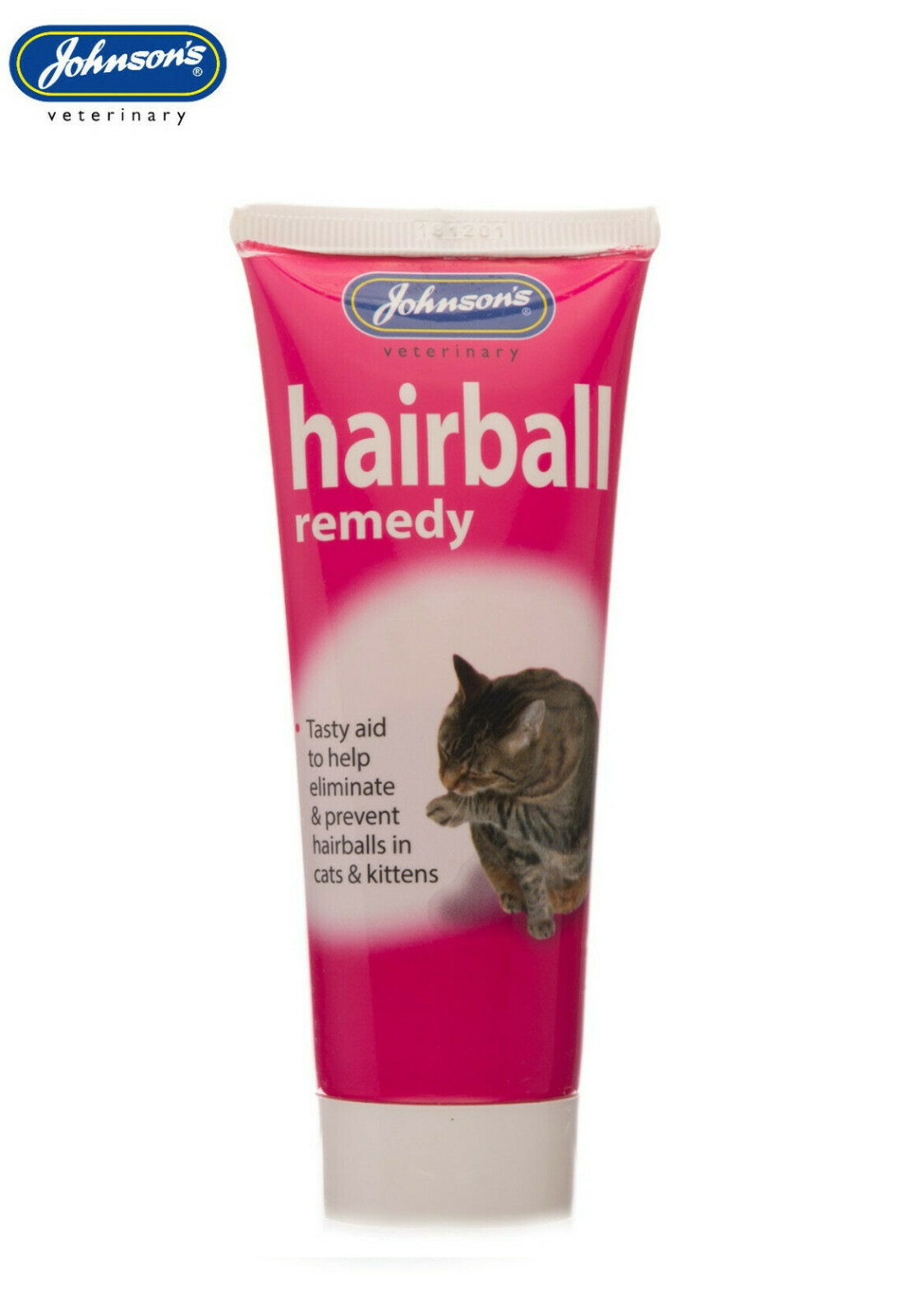JOHNSONS VETERINARY HAIRBALL REMEDY CAT HAIRBALL PREVENTION PASTE TREATMENT 50G