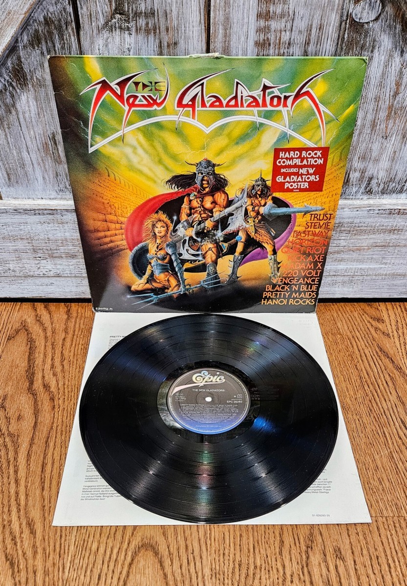 ★The Gladiators-The Front Line JA origi★ RARE* The New Gladiators Self-titled 1985 Vinyl Album