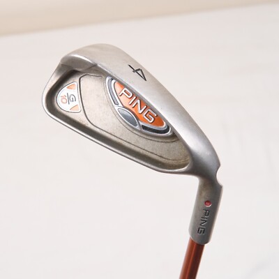 Ping G10 4 Eisen TFC 129 Graphitschaft Regular Flex Rechtshänder Red Dot
