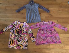 Krickets Girls 2 Party Play Dress  Cute Sweater Vest Turtle Neck Top 6 Yrs Old