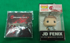 Prendedor Gears Of War 4 Lootcrate 2018 + Llavero JD FENIX Pocket Pop
