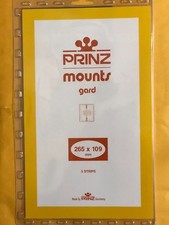 PRINZ STAMP MOUNTS 265/109 ( LARGE #10  FIRST DAY COVERS )