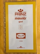 PRINZ STAMP MOUNTS 265/109 ( LARGE #10  FIRST DAY COVERS )