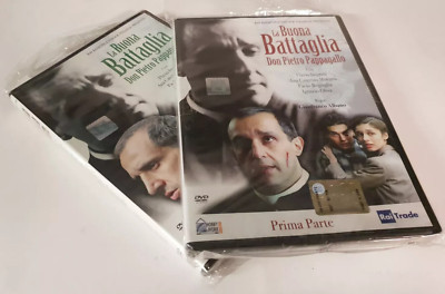 Dvd LA BUONA BATTAGLIA DON PIETRO PAPPAGALLO Prima e seconda parte HOBBY & WORK