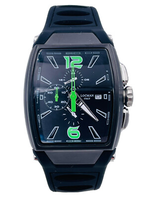 Uhr Locman Tremila Crono 550KKGK / 575 Titan / Gummi sehr reduziert neu