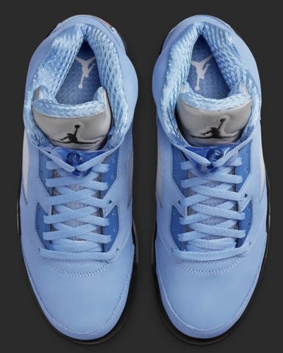 Nike Air Jordan 5 University Blue UNC Mens Size 11M DV1310-401 Ships Same Day - Picture 3 of 7