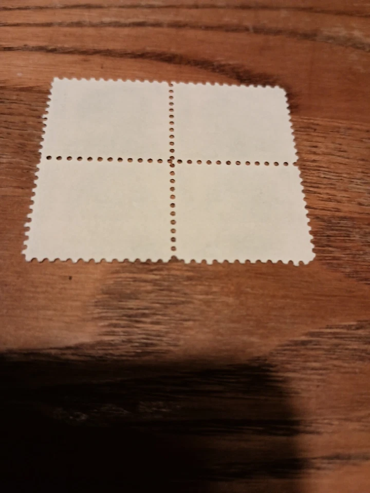 US Stamps, Scott #1284 6c FDR 1966 block of 4 XF M/NH. Super fresh. - Image 2 of 2