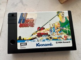 RARE Vintage Konami Hyper Olympic 2 Video Game for MSX Computers