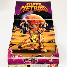 Nintendo Power Magazine Volume 57 Bugs Bunny + Super Metroid Poster Vtg SNES NES