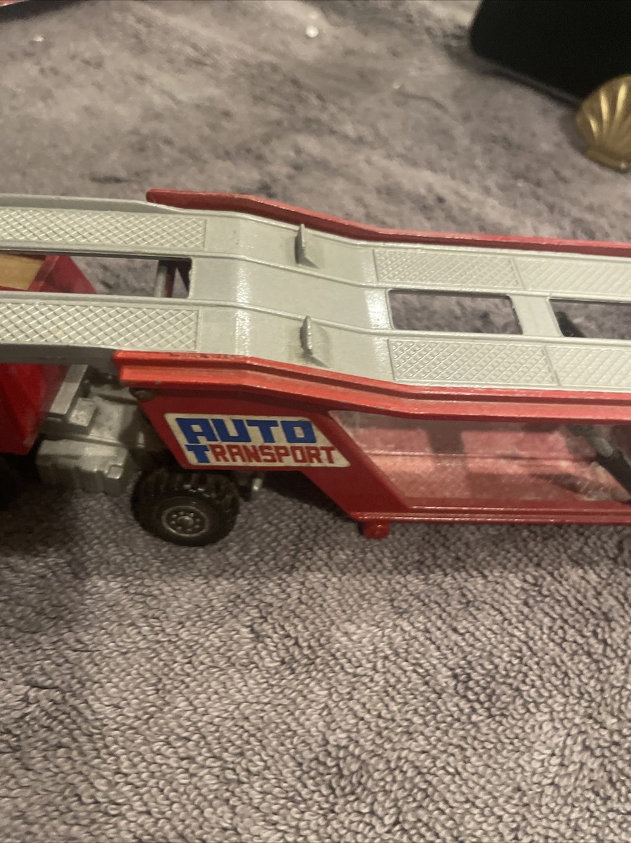 Matchbox Superkings K-10 Car Transporter 1:64, Camion Utilitaire Multicolore, UK