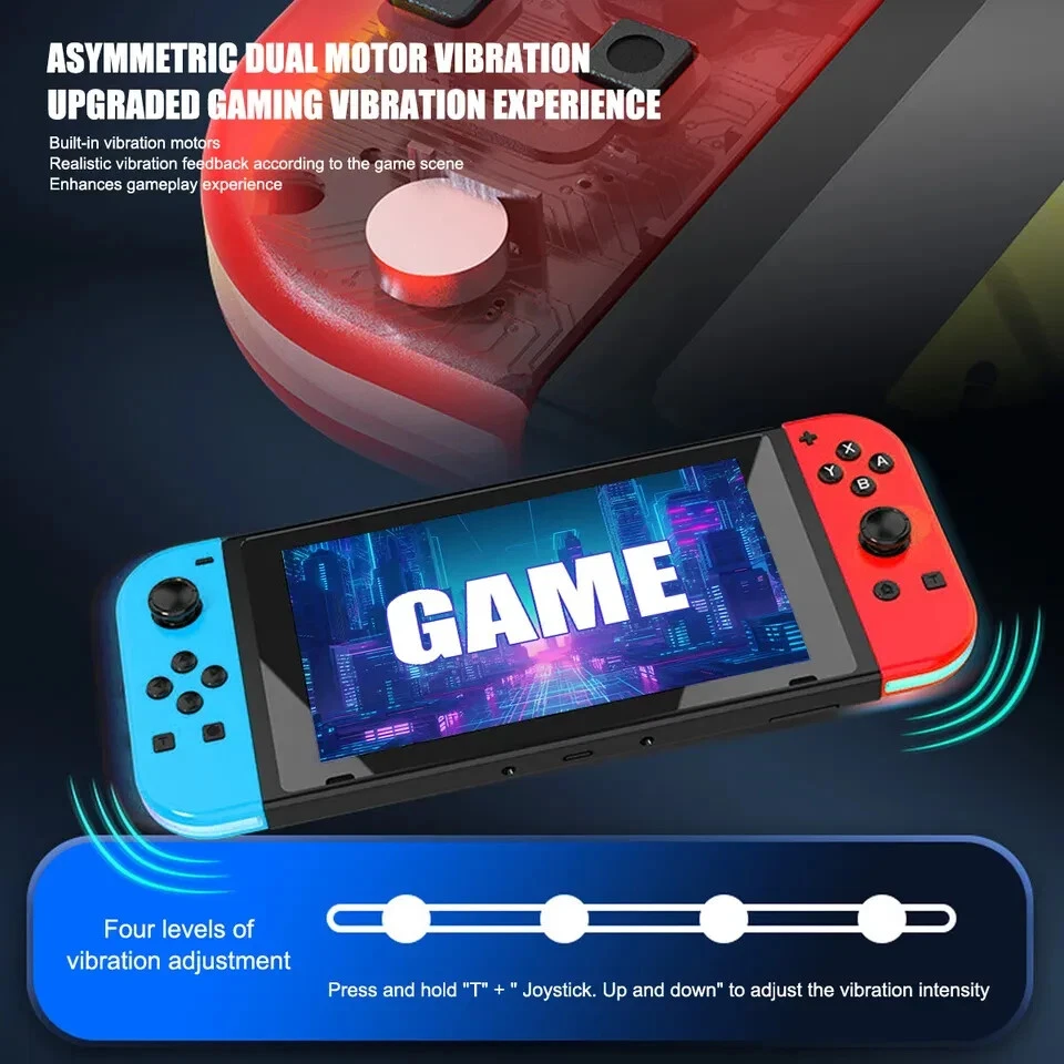 For Nintendo Switch Joy-con-Controller Left w/ Right Wireless Gamepad 1-Pair New - Image 4 of 4