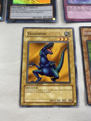 Lot of 12 VTG 1996 Kazuki Takahashi Yugioh Cards “Limited Edition