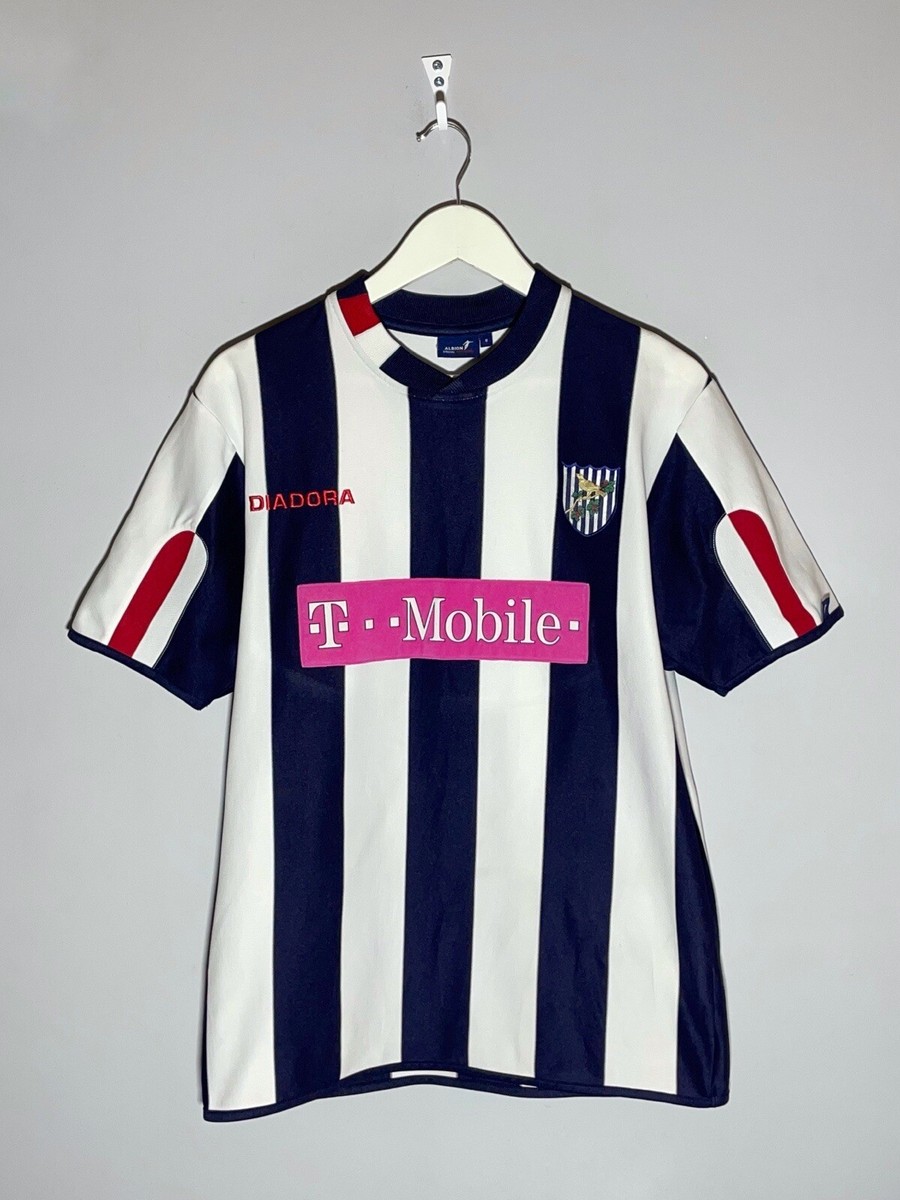 West Bromwich Albion 2004/05 Home Diadora Football Shirt