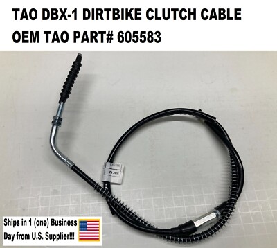 TAO DBX-1 DIRTBIKE CLUTCH CABLE- OEM TAO PART# 605583
