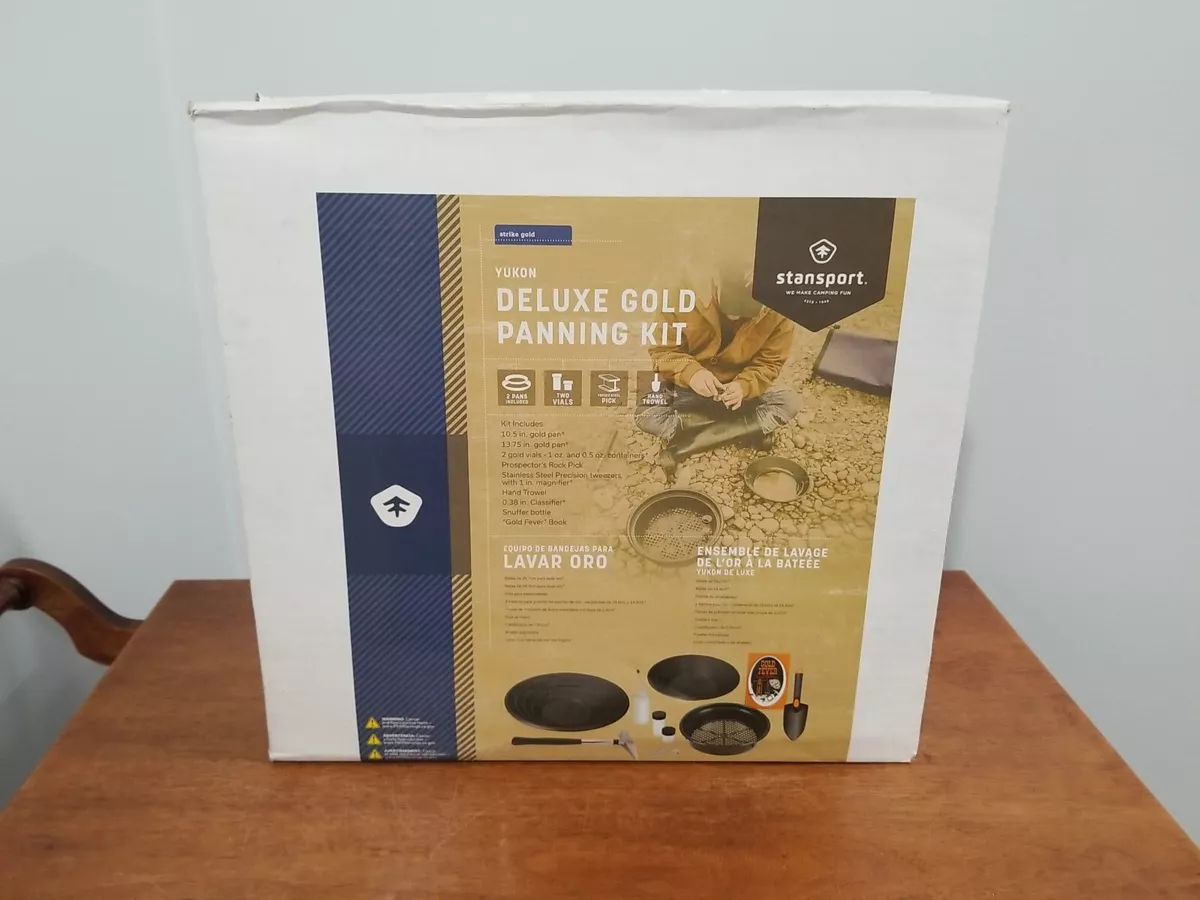 Stansport Yukon Deluxe Gold Prospecting Kit