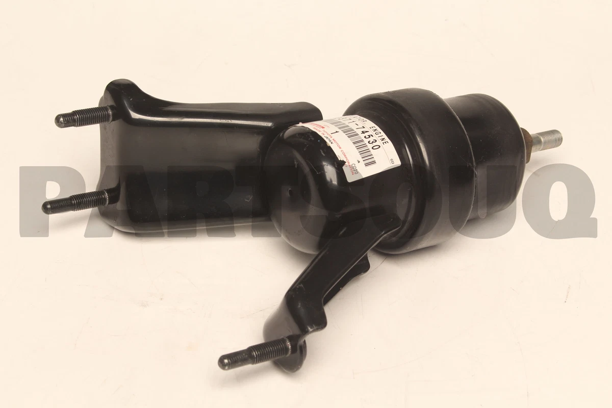 1237174530 Genuine Toyota INSULATOR, ENGINE MOUNTING, REAR 12371 