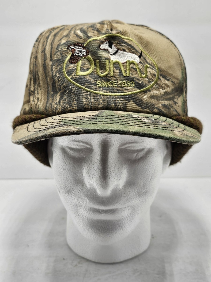 Dunns Camo Lined Insulated Hat LARGE Cap America realtree hunting