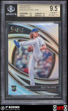 POP 1: Dustin May RC BGS 9.5: 2020 Select Prizms Holo Rookie True Gem Mint Gisto
