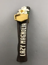 Lazy Magnolia Brewery Figural Logo Beer Tap Handle 10” Tall-VS3