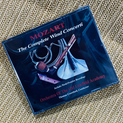 Mozart Wind Concerti 3 CDs Thomas Crawford Old Fairfield Academy Orchestra