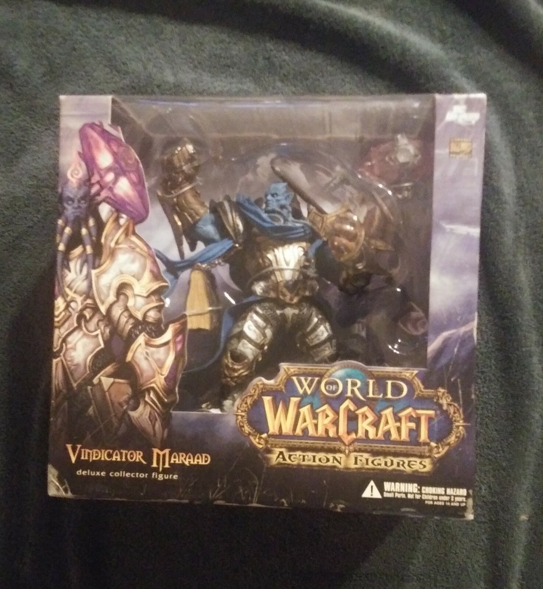 World of Warcraft Vindicator Maraad Deluxe Collector Figure (Good