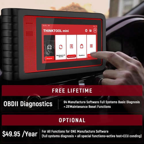 Thinkcar Thinktool mini herramienta de diagnóstico de automóvil escáner OBD2 lector de códigos de codificación K-ey - Imagen 8 de 14