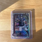 Jaxson Dart 2025 Topps Chrome X-Fractor RC #306 New York Giants Rookie