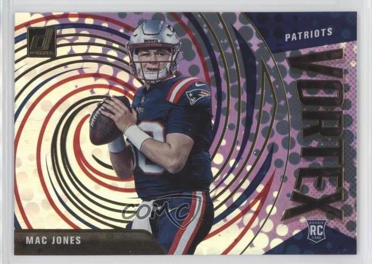 2021 Panini Donruss Vortex Mac Jones #VTX-MJO 10x5
