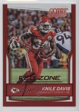 2016 Score Jumbo Red Zone 7/35 Knile Davis #161 0f8