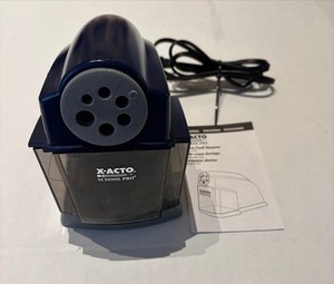 X-ACTO School Pro Classroom Electric Pencil Sharpener 167X Auto Blue