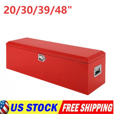 20303948 Inch Steel Tool Box Truck Bed Trailer Rv Toolbox W Side Handle