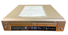 Sony RCD-W500C CD Recorder 5-disc CD changer CD sensor Dual deck design TESTED