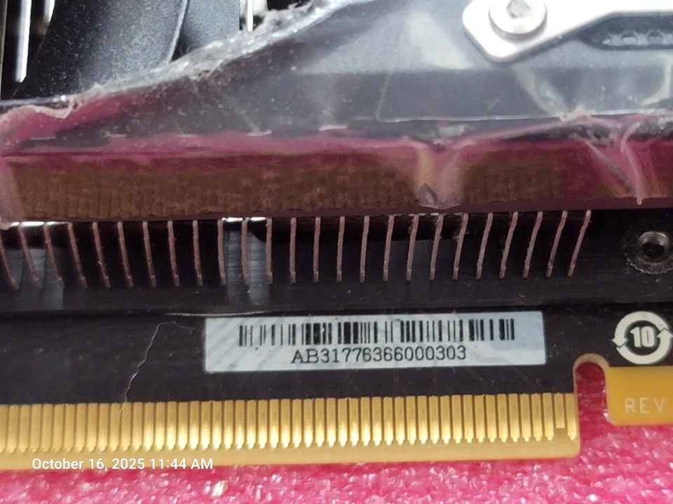 EVGA Nvidia GeForce GTX 1060 6GB DDR5 Gaming Card GPU HDMI DP DVI PCI-E #AX68 - Image 3 of 4