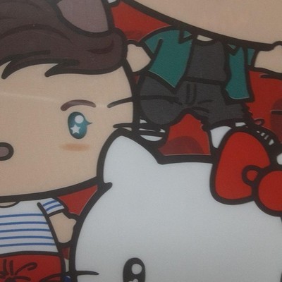 ONE DIRECTION x HELLO KITTY Clear File FC Booklet | eBay