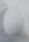 Vintage White Blown Milk Glass Egg Nesting Egg Poultry Chicken Farming