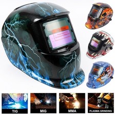 Large Viewing True Color Solar Powered Auto Darkening Welding Helmet Welder Mask