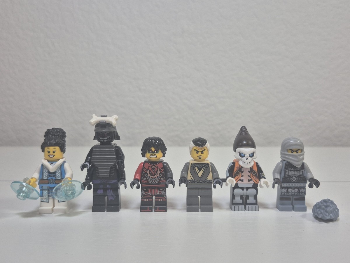 Lego Ninjago Elemental Masters Minifigure Lot Of 6 Rare Neuro Ash