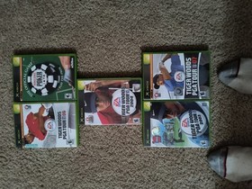 Microsoft Xbox Original Console w/ Box, 2 Controllers & Cables & 5 Games!