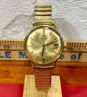 Vintage Omega Seamaster Automatic 14k Gold Filled Watch Needs Help