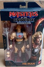 MOTU Masters of The Universe Chronicles Deluxe HE-MAN Premium Variant Figure