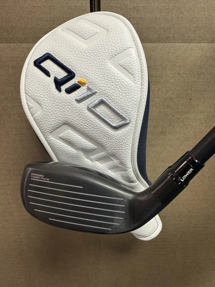NEW Taylormade Qi10 Tour Rescue 3 Hybrid- 19.5* Right Hand Stiff Flex With Cover - Image 3 of 4