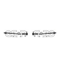 GSP Spurstange Set Vorne Rechts Links FüR VW Golf IV 1J1 1J5 9C1 1C1 Audi A3