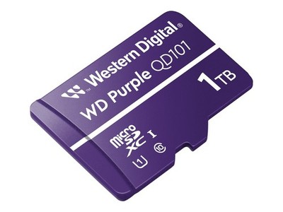 Western Digital WD Purple SC QD101. Kapazität: 1 TB, Flash Card Typ: MicroSDXC,