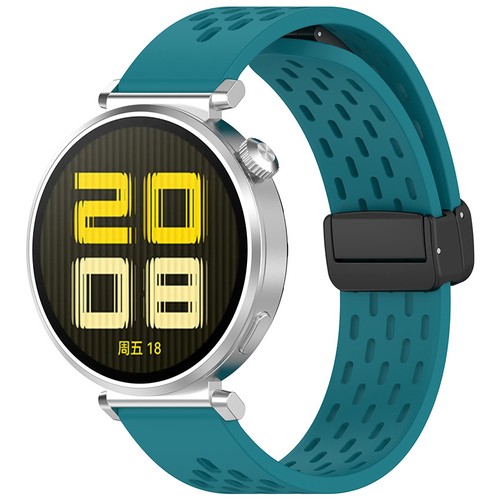 Folding Buckle Strap Silicone Strap for Samsung/Huawei/mi/Garmin/Honor/Amazfit - Picture 12 of 40