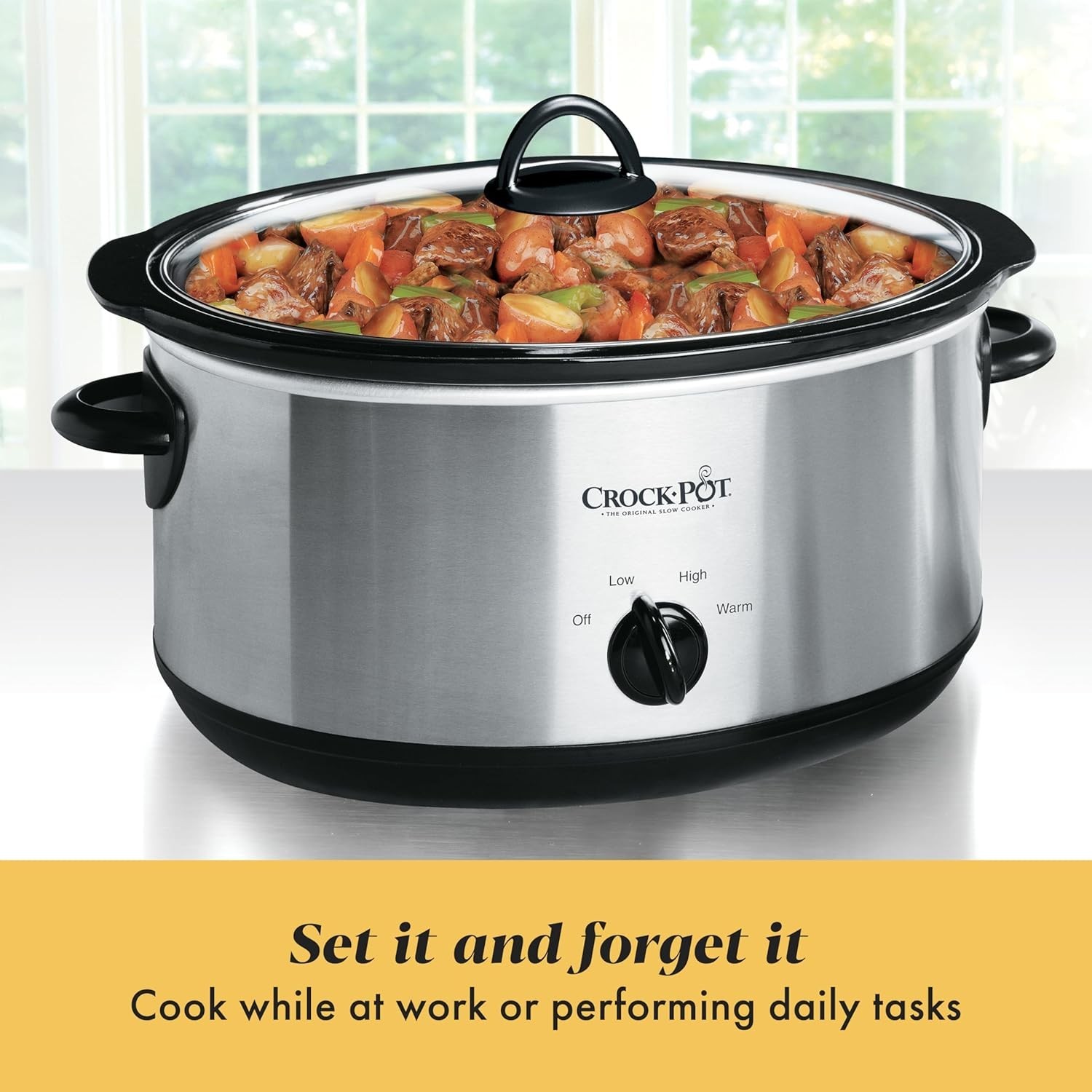 Crock-Pot SCV700-SS 7 qt. Manual Slow Cooker