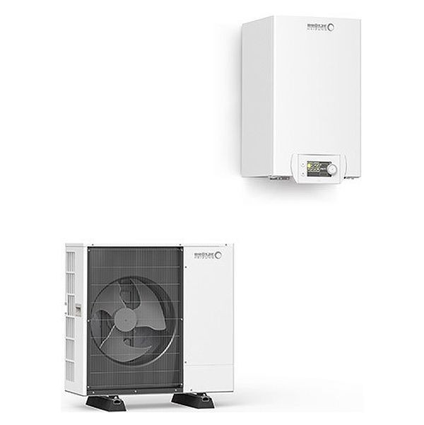 Brotje Bomba De Calor Aire-Agua BLW MONO 8 Con Calentador Eléctrico