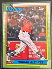 Yordan Alvarez 2025 Topps #T90-82 Astros 