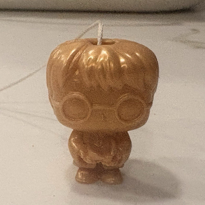 Gold Harry Potter Mini Plastic Hanging Ornament Figurine Character Decoration